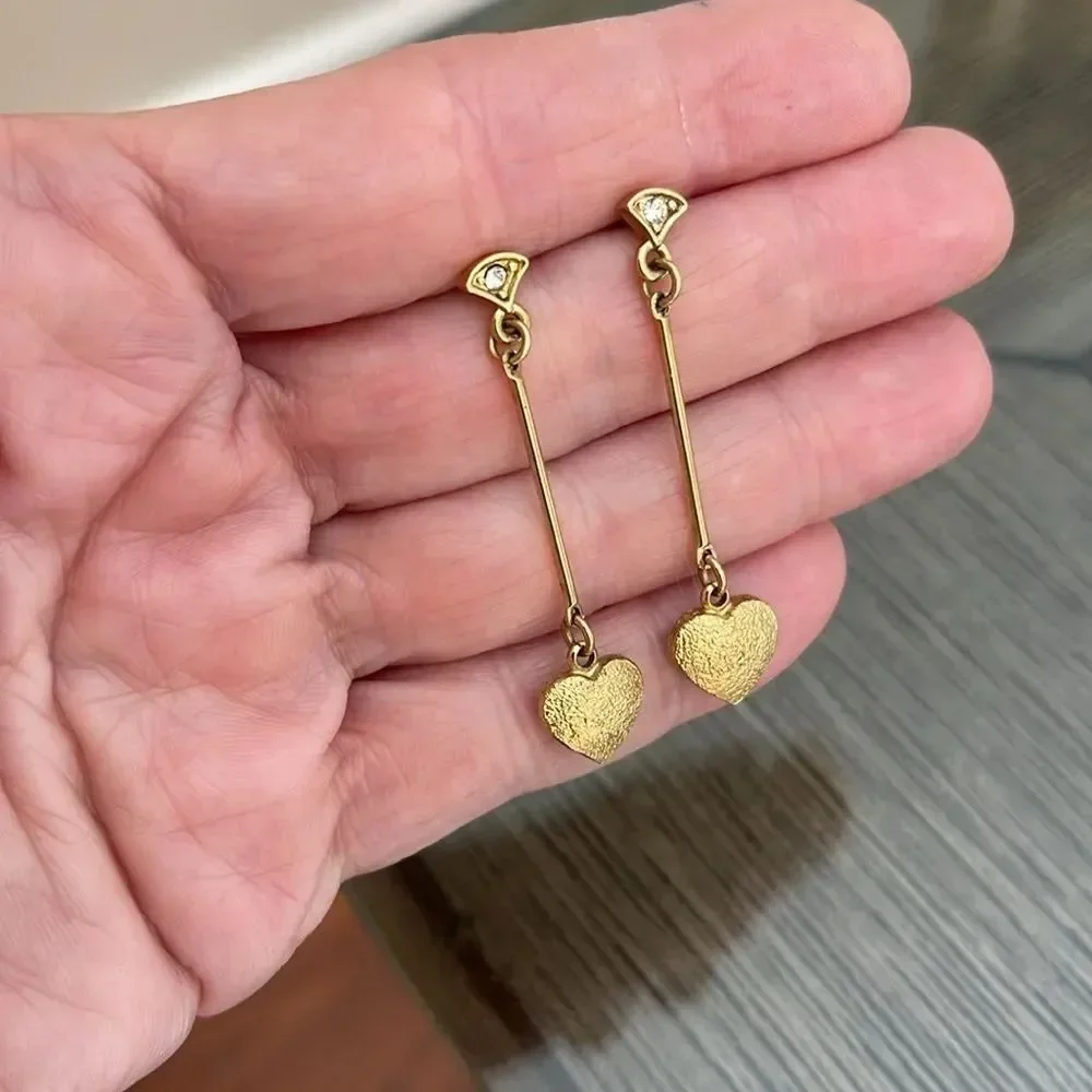 Vintage pair gold